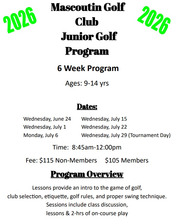 jr golf 6 wk 2024